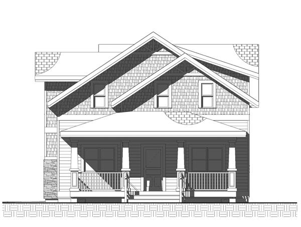 Home Plan Front Elevation