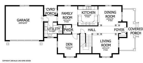 Floor Plan First Story