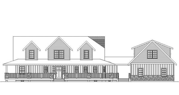 Home Plan Front Elevation