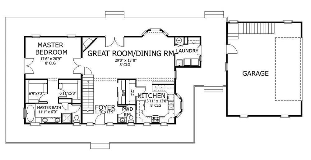 Floor Plan First Story