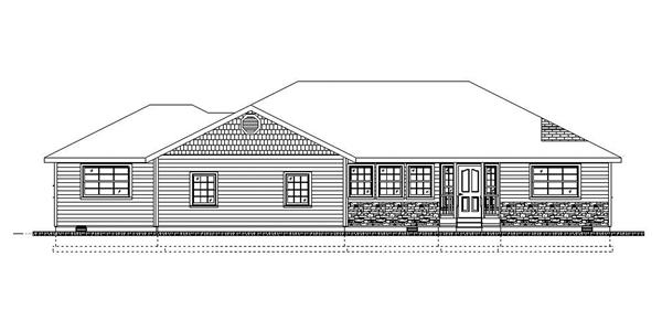 Home Plan Front Elevation