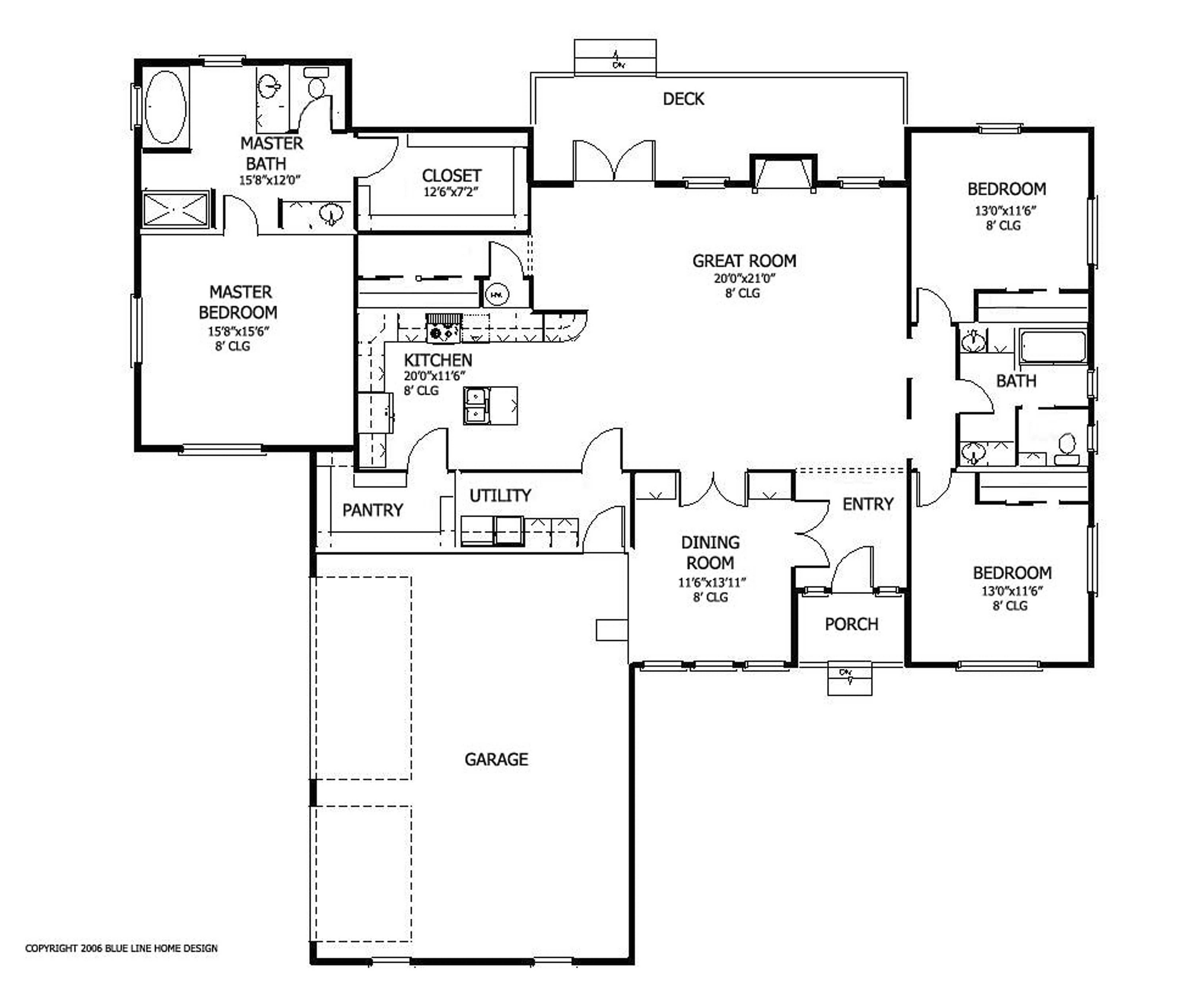 Floor Plan First Story