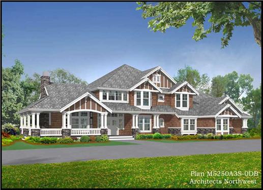 Main image for country house plan # 15140