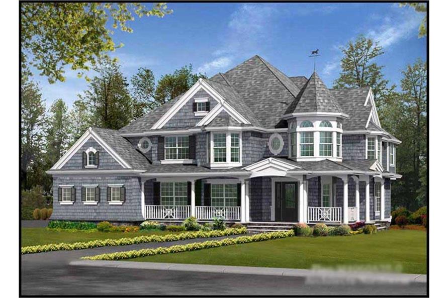 Victorian - Luxury Home with 4 Bedrms, 4145 Sq Ft | Plan #115-1130