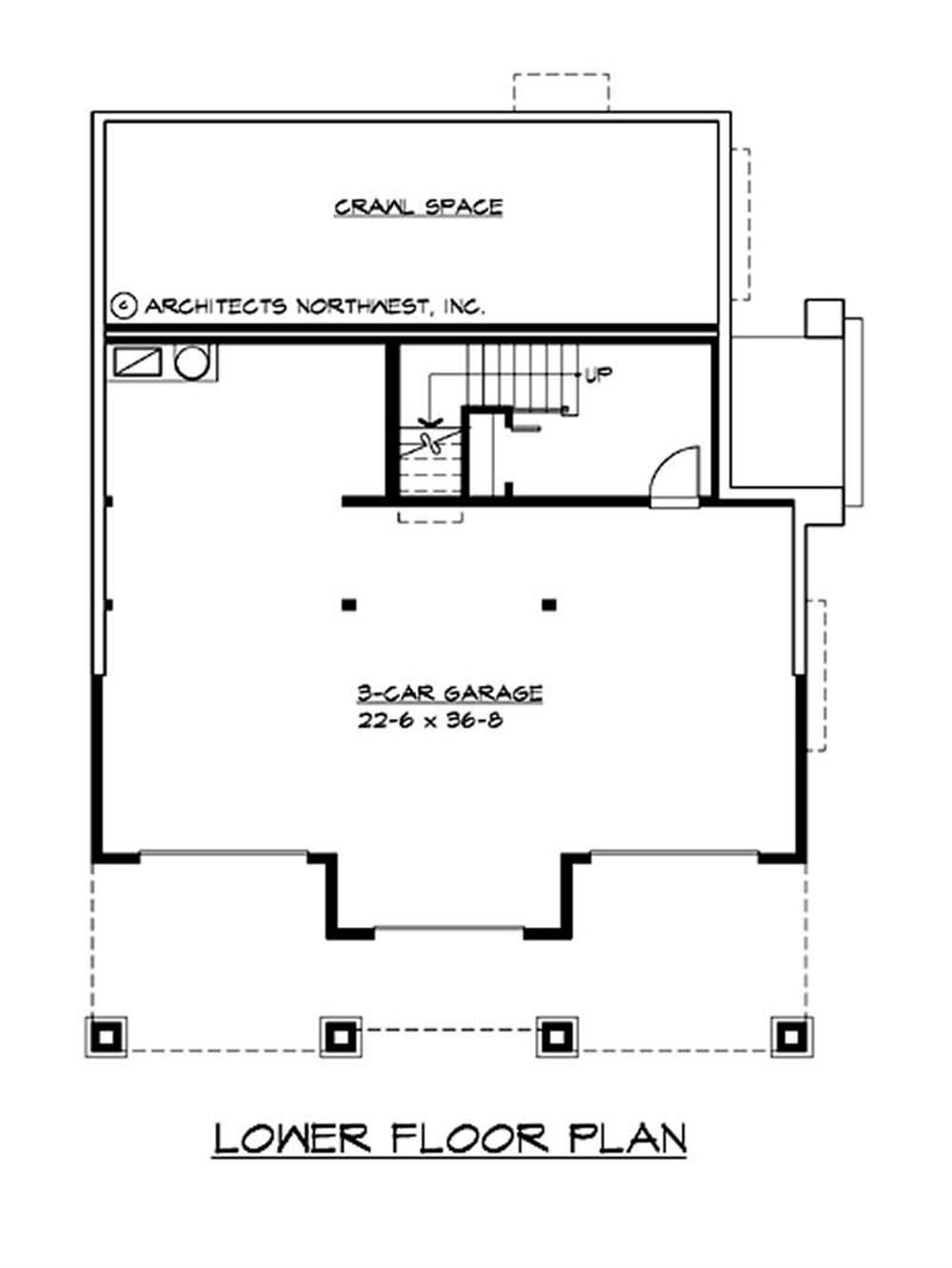 Floor Plan Basement & Garage