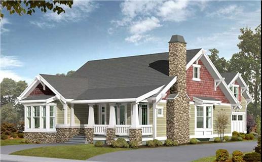 Main image for house plan # 9271