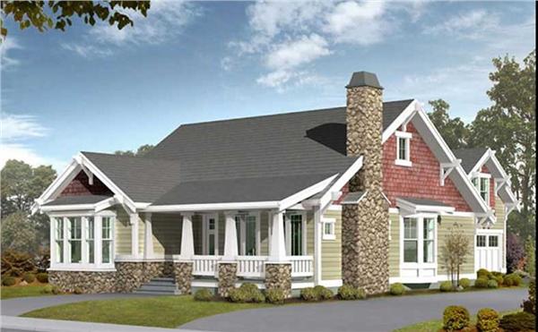 Main image for house plan # 9271