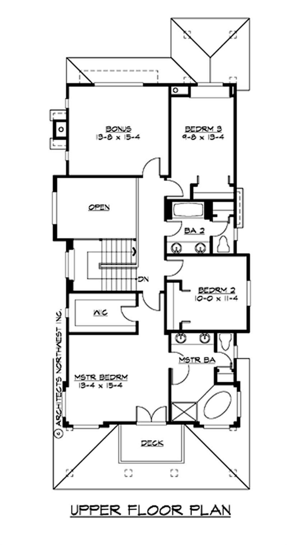 Floor Plan Second Story