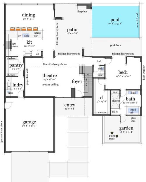 Floor Plan First Story