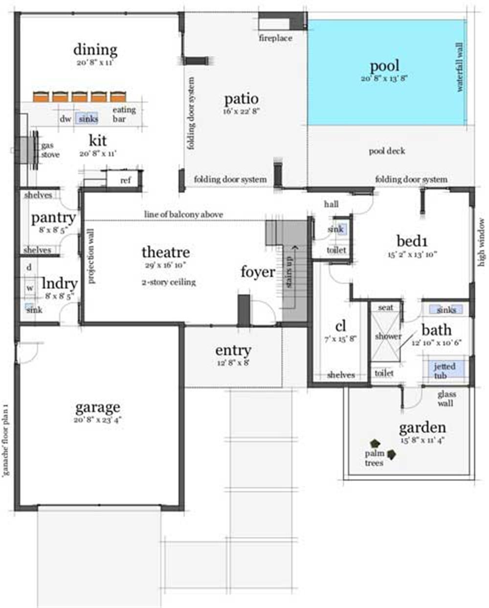 Floor Plan First Story