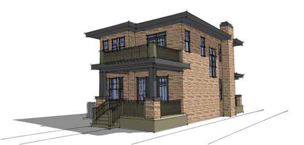 Home Plan Rendering