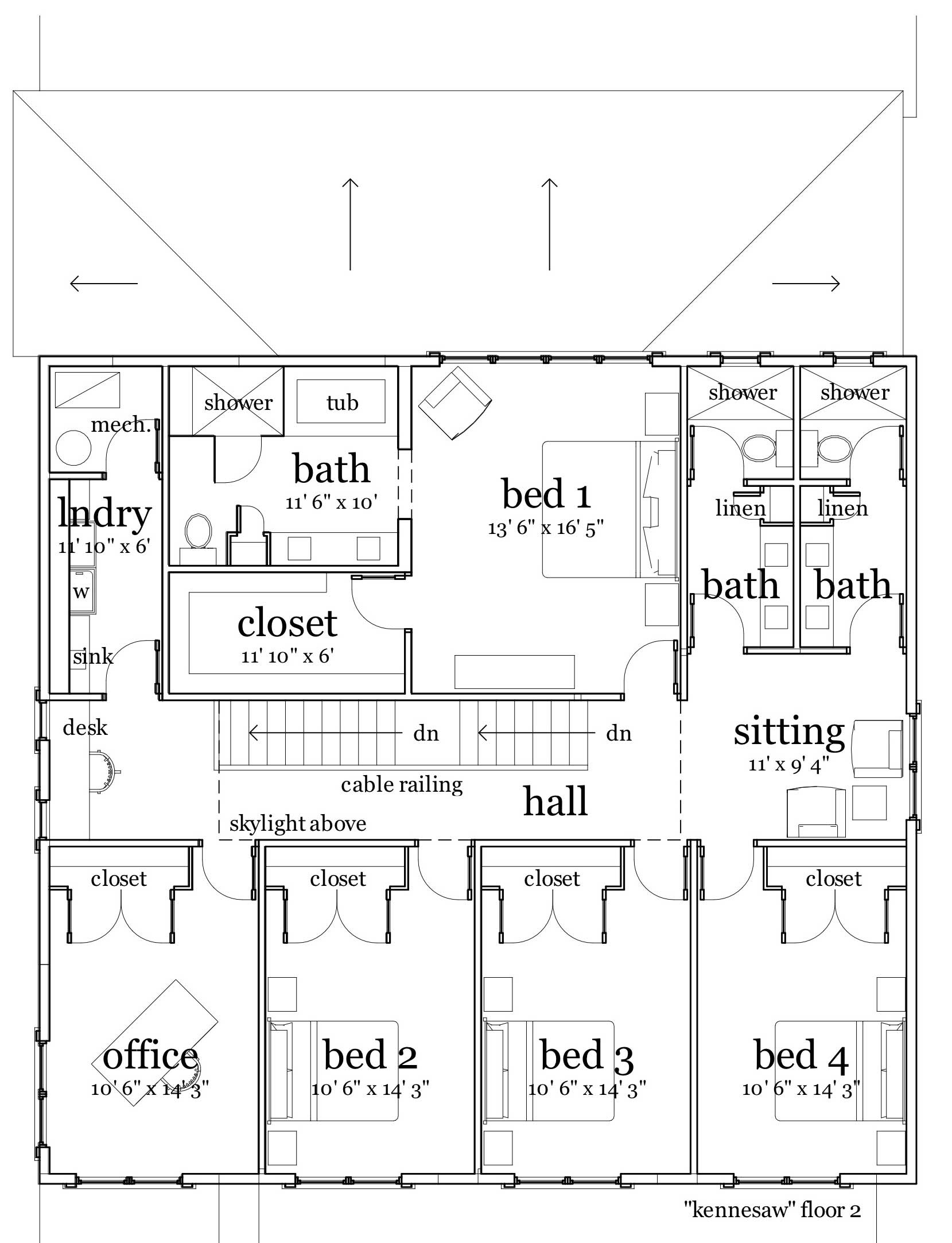Floor Plan Second Story