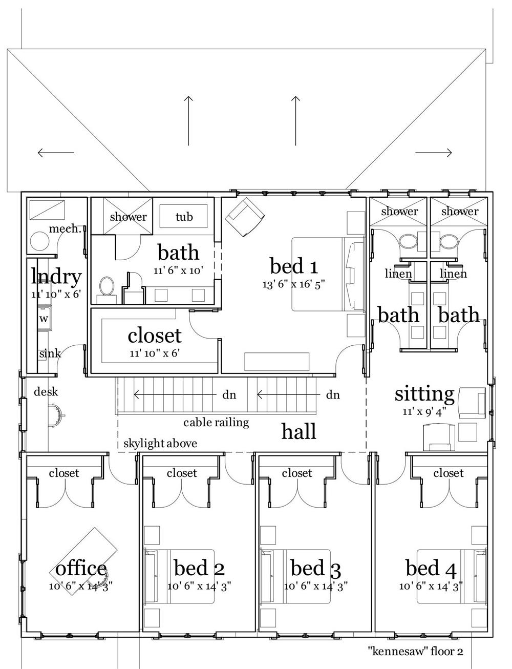 Floor Plan Second Story