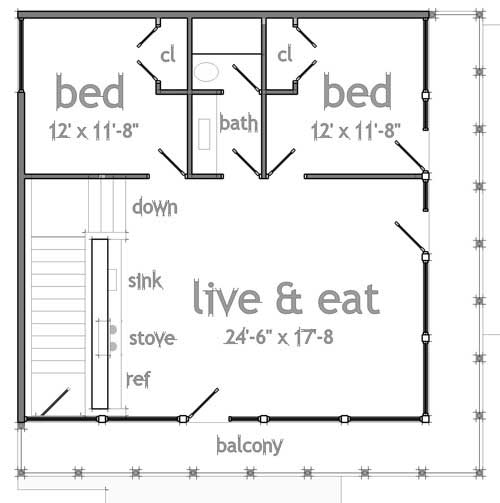Floor Plan Second Story