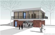 Color Rendering of this house plan
