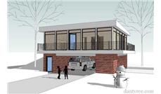 Color Rendering of this house plan