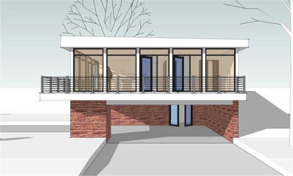 Home Plan Rendering