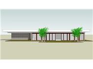 Color Rendering of this house plan