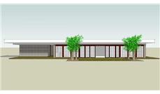 Color Rendering of this house plan