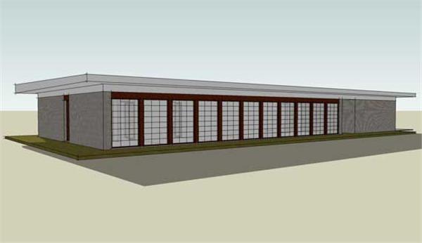 Home Plan Rendering