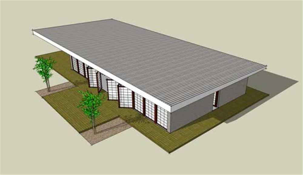 Home Plan Rendering