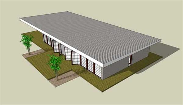 Home Plan Rendering