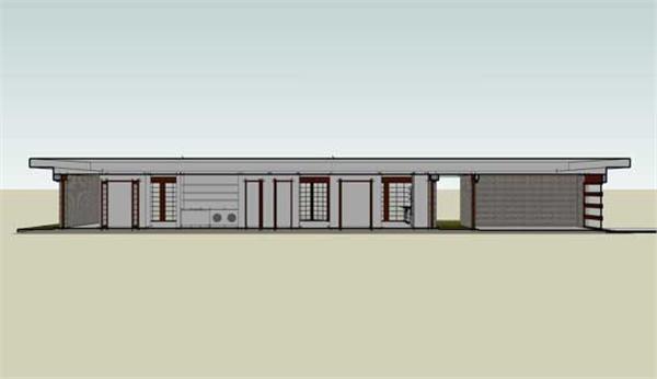 Home Plan Rendering