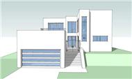 Color Rendering of this house plan