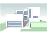 Color Rendering of this house plan