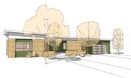 Color Rendering of this house plan