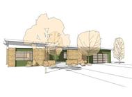 Color Rendering of this house plan