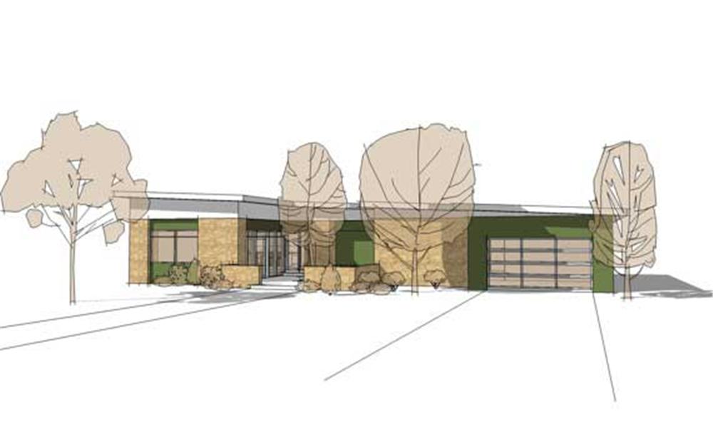 Home Plan Front Elevation