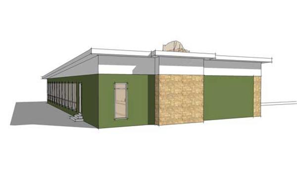 Home Plan Rendering