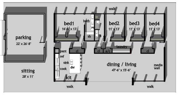 Floor Plan First Story