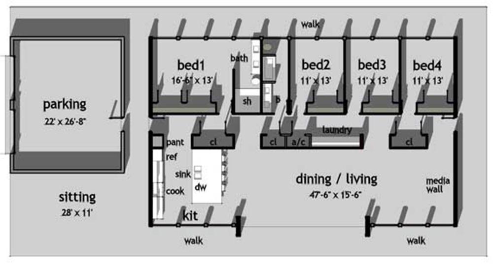 Floor Plan First Story