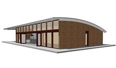 Color Rendering of this house plan