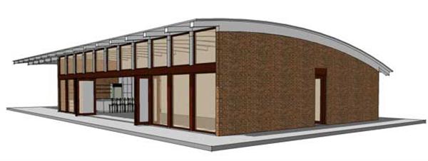 Color Rendering of this house plan
