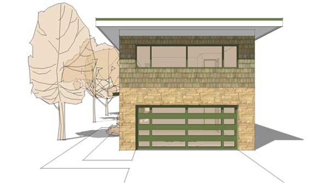 Home Plan Front Elevation
