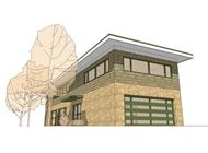 Color Rendering of this house plan