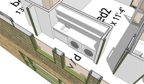 Home Plan Rendering