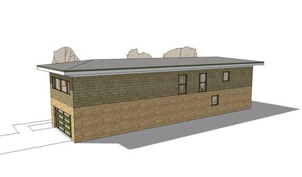 Home Plan Rendering