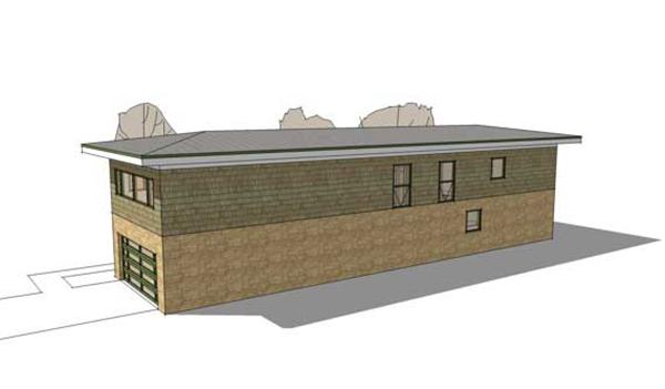 Home Plan Rendering