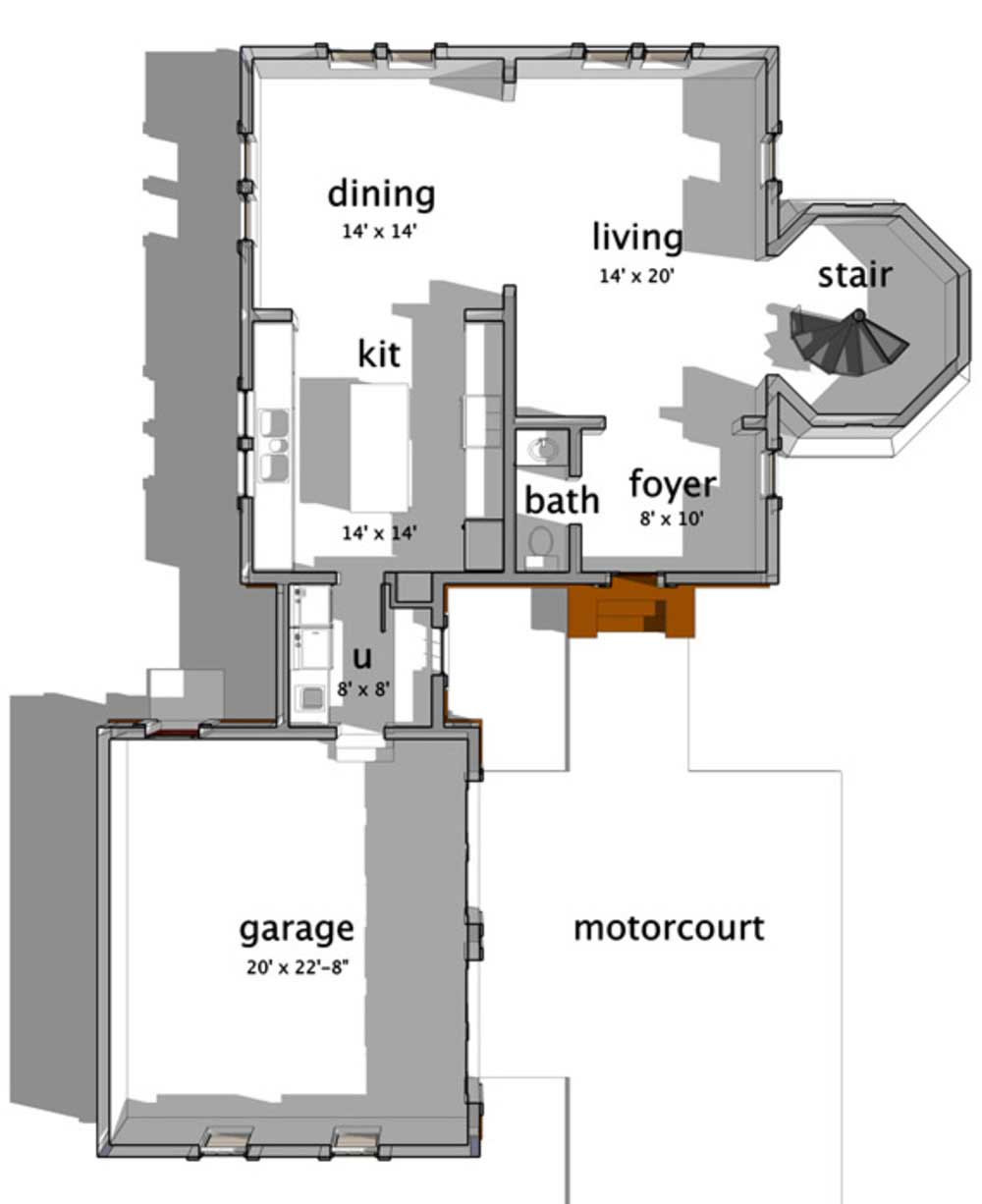 Floor Plan First Story