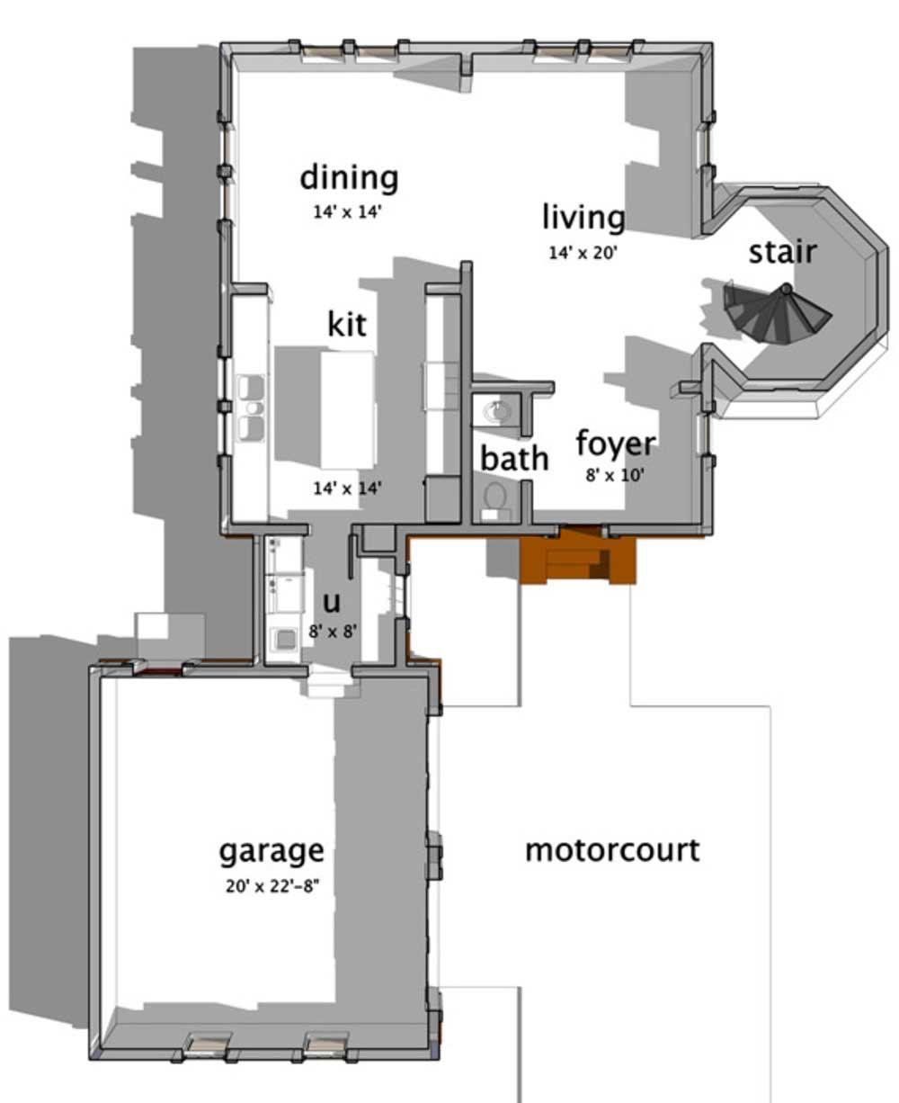 Floor Plan First Story