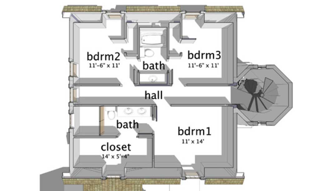Floor Plan Second Story