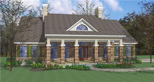 Main image for house plan # 20751