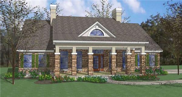 Main image for house plan # 20751