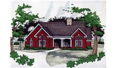 Main image for house plan # 20724