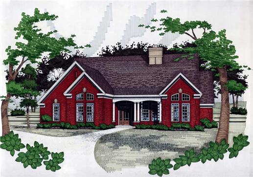 Main image for house plan # 20724