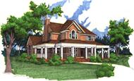 Main image for house plan # 20770